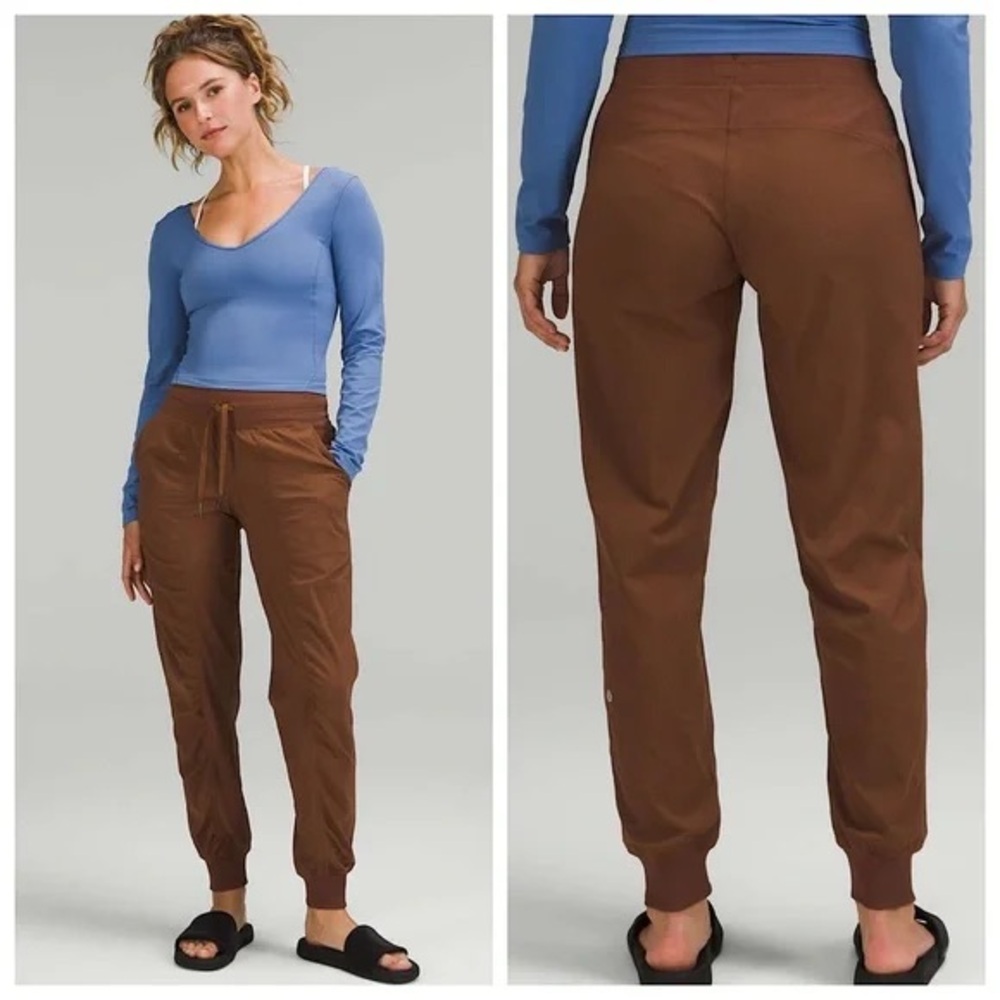 lululemon athletica Brown Track Joggers